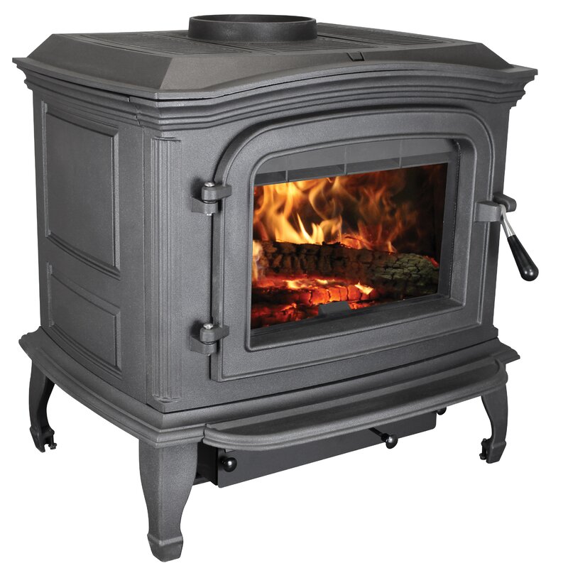 Ashley Hearth Cast Iron Direct Vent Wood Burning Stove Wayfair